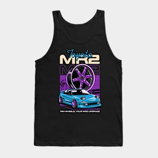 Toyota MR2 with Veleg TE37 Tank Top